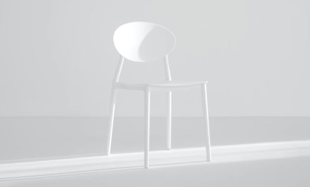 image of a chair with light background